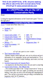 Mobile Screenshot of conservative-party.net